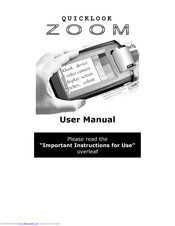 Ash Technologies quicklook zoom User Manual