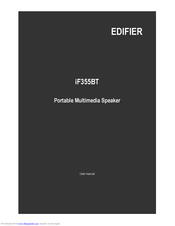EDIFIER iF355BT User Manual