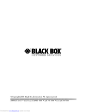 Black Box Peripheral Sharer 2 to 1 Manual