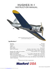 Maxford USA HUGHES H-1 Instruction Manual