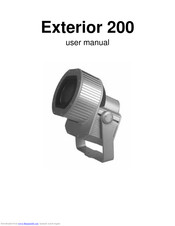 Martin Professional Exterior 200 User Manual