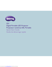 BenQ GS1 Quick Start Manual
