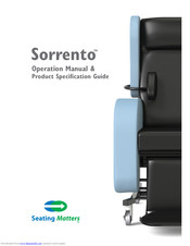 Seating Matters Sorrento Operation Manual And Product Specification Manual
