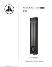 JL Audio FATHOM IWS-SYS-108 Installation Manual