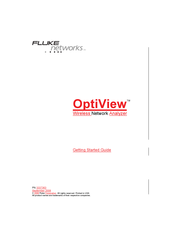 Fluke OptiView Getting Started Manual