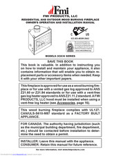 FMI S36R Owner's Operation And Instruction Manual