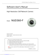 Zoom NUD360-F Software User's Manual