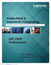 Lanner LEC-2055 User Manual