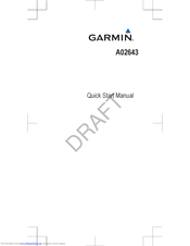 Garmin A02643 Quick Start Manual