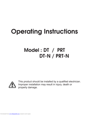 Heatmiser DT Operating Instructions Manual