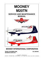 Mooney M20TN Service And Maintenance Manual