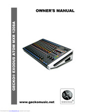 Gecko EXODUS ATOM MXR 1208A Owner's Manual
