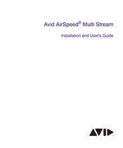 Avid Technology AirSpeed series Installation And User Manual