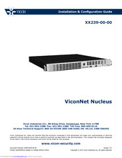 Vicon Nucleus VNUCPCV8-RK Installation &  Configuration Manual