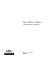 Fujitsu M10 Series Product Notes