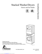 Alliance Laundry Systems SWD455C SVG Installation & Operation Manual