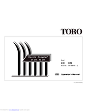 Toro 21062 Operator's Manual