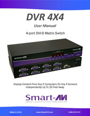 SmartAVI DVR4X4S User Manual