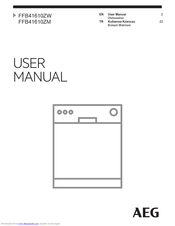 AEG FFB41610ZW User Manual