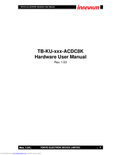 Inrevium TB-KU-060/075-ACDC8K Hardware User Manual