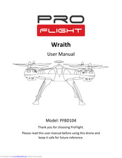 ProFlight Wraith PFBD104 User Manual