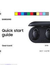 Samsung gear iconx Quick Start Manual