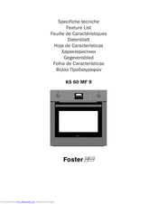Foster KS 60 MF 9 Manuals | ManualsLib