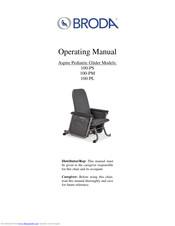 broda 100-PM' 100-PL Operating Manual
