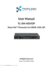 Techlogix TL-SM-HDVDP User Manual