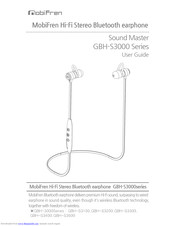 MobiFren GBH-S3100 User Manual