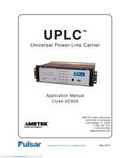 Ametek UPLC CU44-VER04 Applications Manual