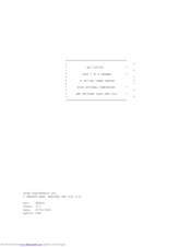 Hytec Electronics ADC 521 Manual