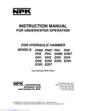 NPK PH3 Instruction Manual