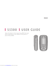 LG S5300 User Manual