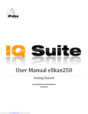 iPulse eSkan250 Getting Started