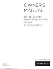 Monogram 36 inch Owner's Manual