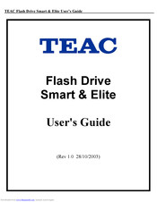 Teac Smart & Elite User Manual