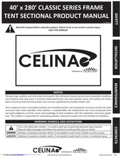 Celina CLASSIC SERIES FRAME Product Manual