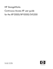 Hp StorageWorks XP12000 User Manual