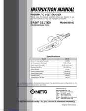 Nitto Kohki BB-20 Instruction Manual