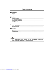 Rextron SNCP12 Manual