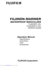 FujiFilm Fujinon-Mariner 7x50WP-XL Operation Manual