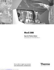 Thermo Scientific MaxQ 2000 Operating Manual