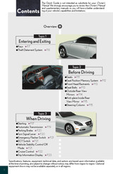 Lexus SC 430 2006 Quick Manual