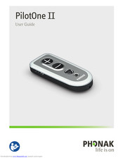 Phonak PilotOne II User Manual