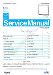 AOC LM960S Service Manual