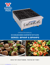 Bakers Pride BPH-HPS-848i Operation Manual