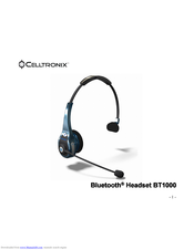 Celltronix BT1000 Manual