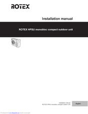 Rotex HPSU Installation Manual