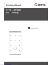 Beretta STOR 5000 Installation Manual